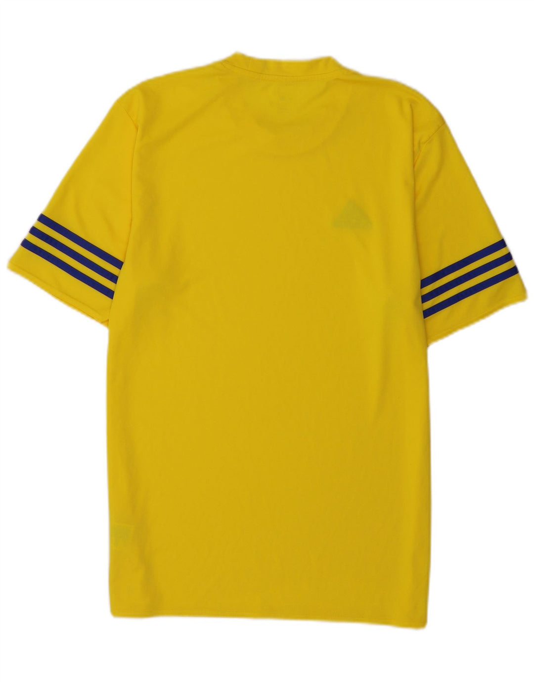 Adidas Herren Climalite T-Shirt Top Mittelgelbes Polyester