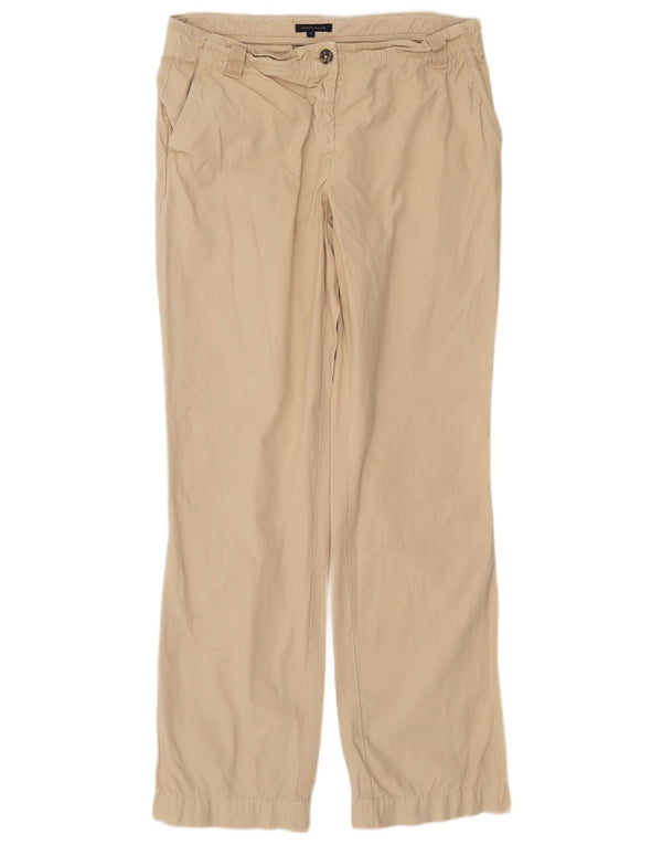 Tommy Hilfiger Damen gerade Chino-Hose US 12 Large W34 L32 Beige