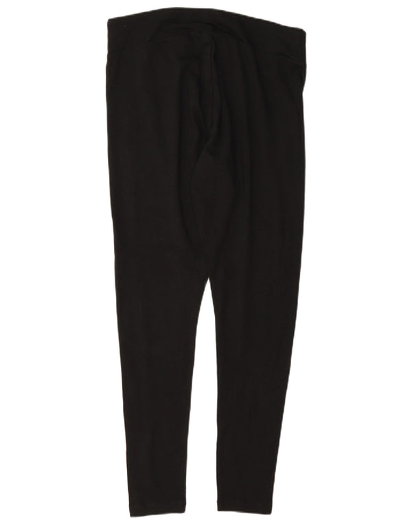Puma Damen Crop Leggings UK 12 Medium Schwarz