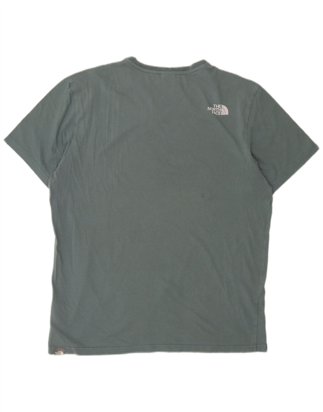 THE NORTH FACE Herren T-Shirt Top Large Grün Baumwolle