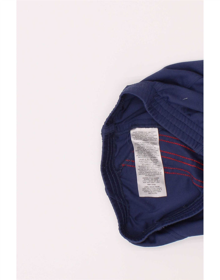 Adidas Mädchen Sport Shorts 4-5 Jahre Marineblau Polyester