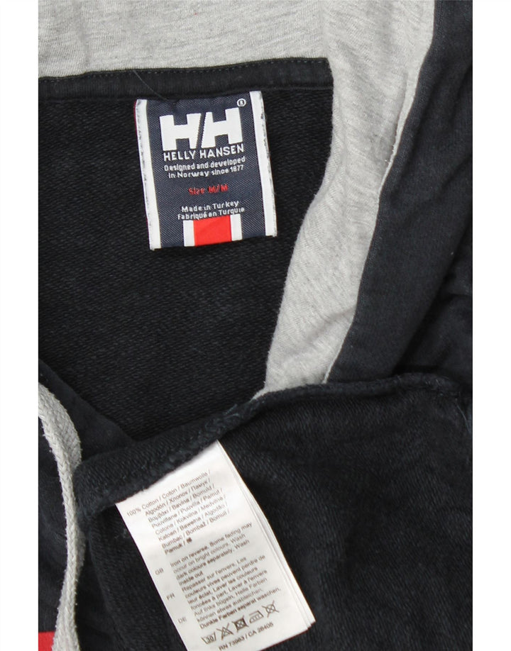 Helly Hansen Herren-Kapuzenpullover mit Grafik, mittlere Marineblau-Baumwolle