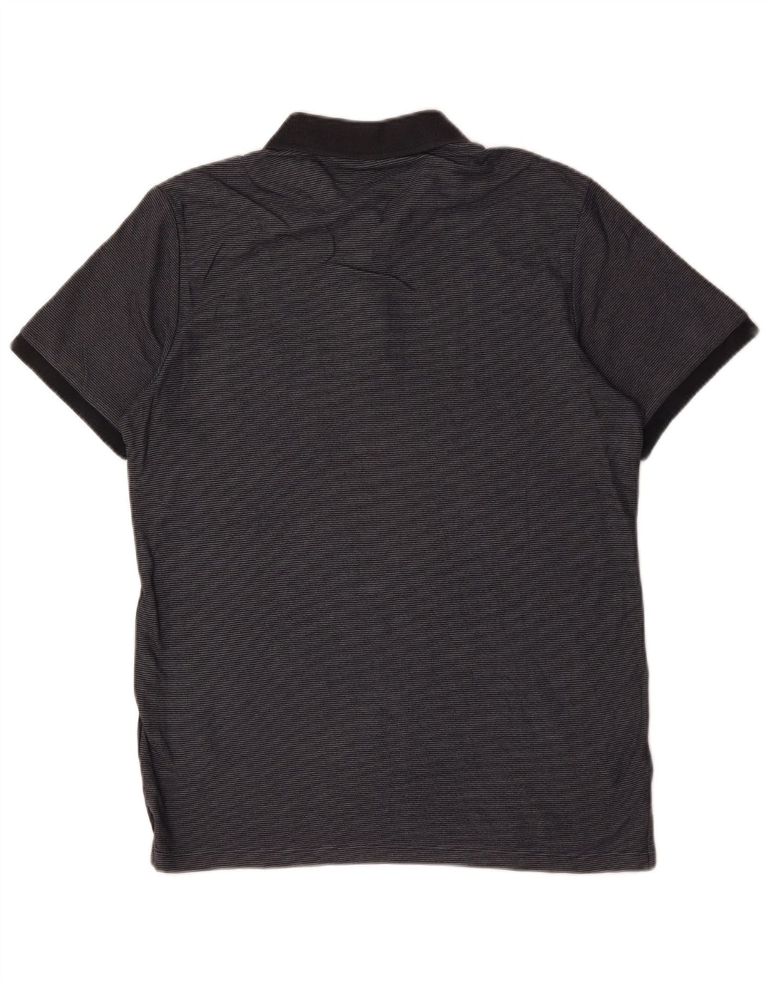 Jack & Jones Herren-Poloshirt aus mittelblauer, marineblauer Colourblock-Baumwolle