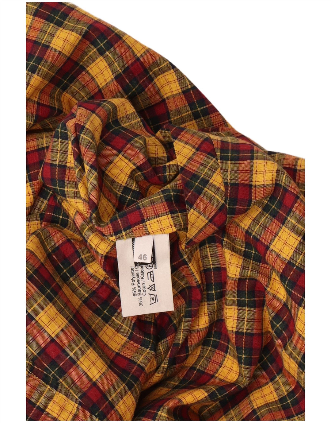 NINO Damen Wendemantel IT 46 Large Gelb Polyester