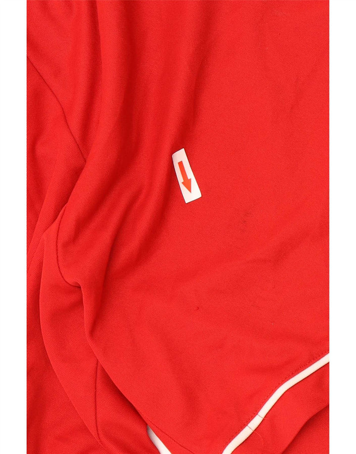 Adidas Herren Grafik Regular Sport Shorts Mittelrot Polyester Sport