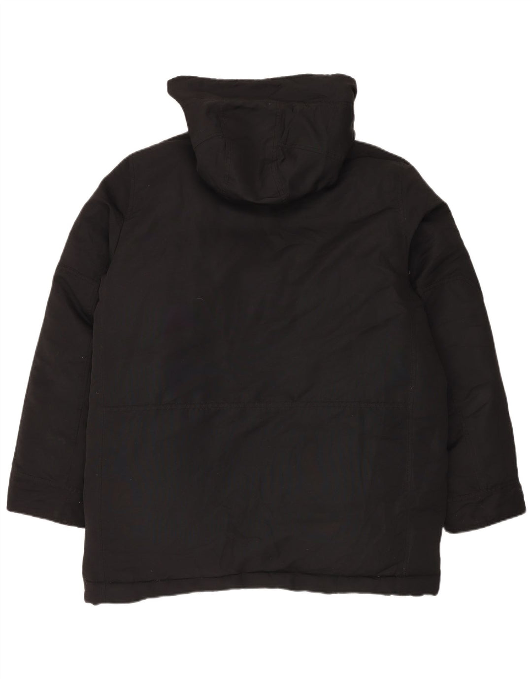 Gap Herren-Jacke mit Kapuze, gepolstert, UK 40, Größe L, Schwarz, Polyester