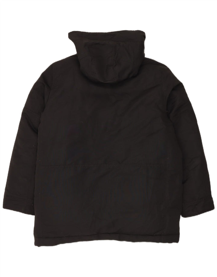 Gap Herren-Jacke mit Kapuze, gepolstert, UK 40, Größe L, Schwarz, Polyester