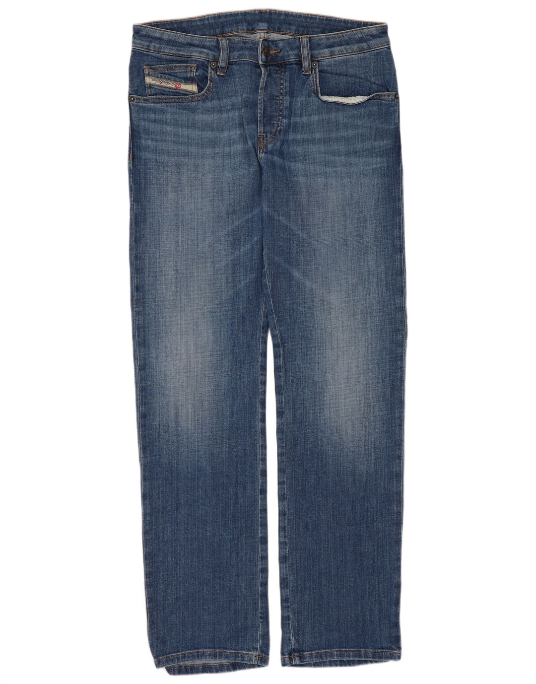 Diesel Herren Capri-Jeans W30 L21 Blaue Baumwolle