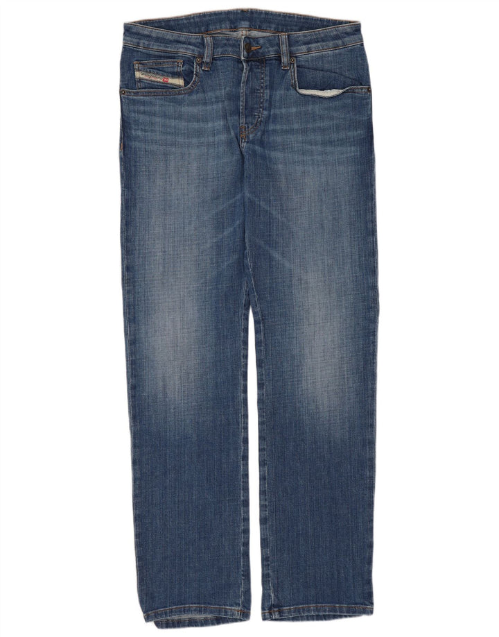 Diesel Herren Capri-Jeans W30 L21 Blaue Baumwolle