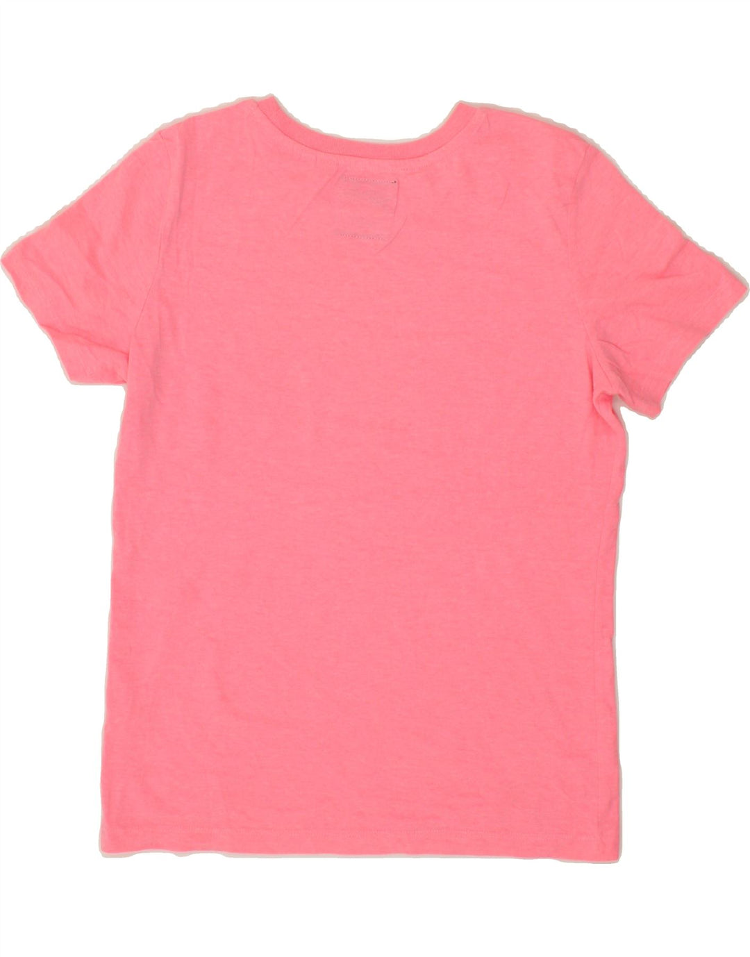 SUPERDRY Womens T-Shirt Top UK 10 Small Pink Vintage Superdry and Second-Hand Superdry from Messina Hembry 