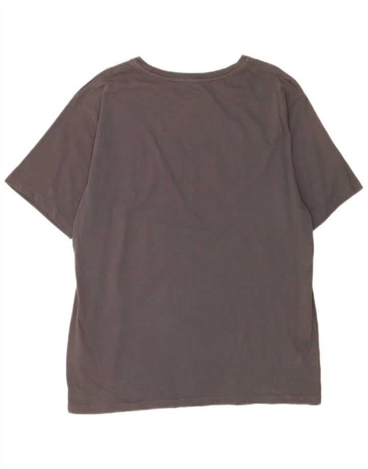 NORTH SAILS Herren Grafik-T-Shirt-Oberteil XL aus grauer Baumwolle