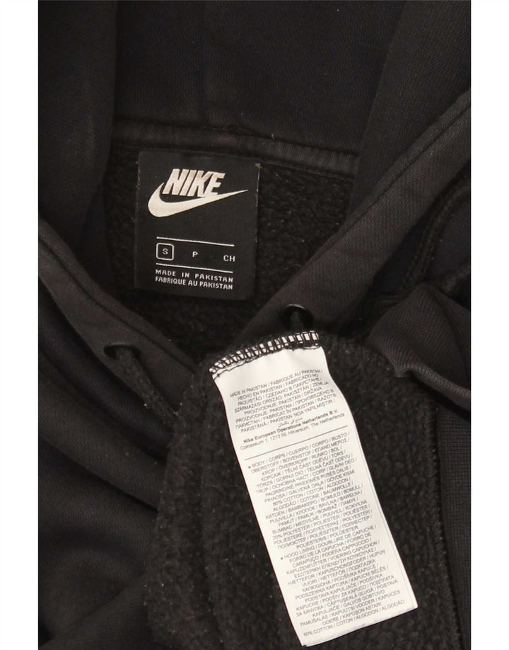 Nike Damen Kapuzenpullover, Größe S, Schwarz, Baumwolle