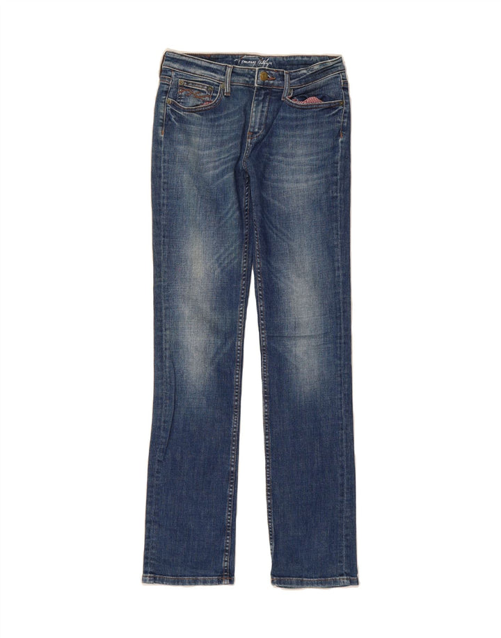 TOMMY HILFIGER Womens Straight Jeans W26 L32 Blue Cotton Vintage Tommy Hilfiger and Second-Hand Tommy Hilfiger from Messina Hembry 