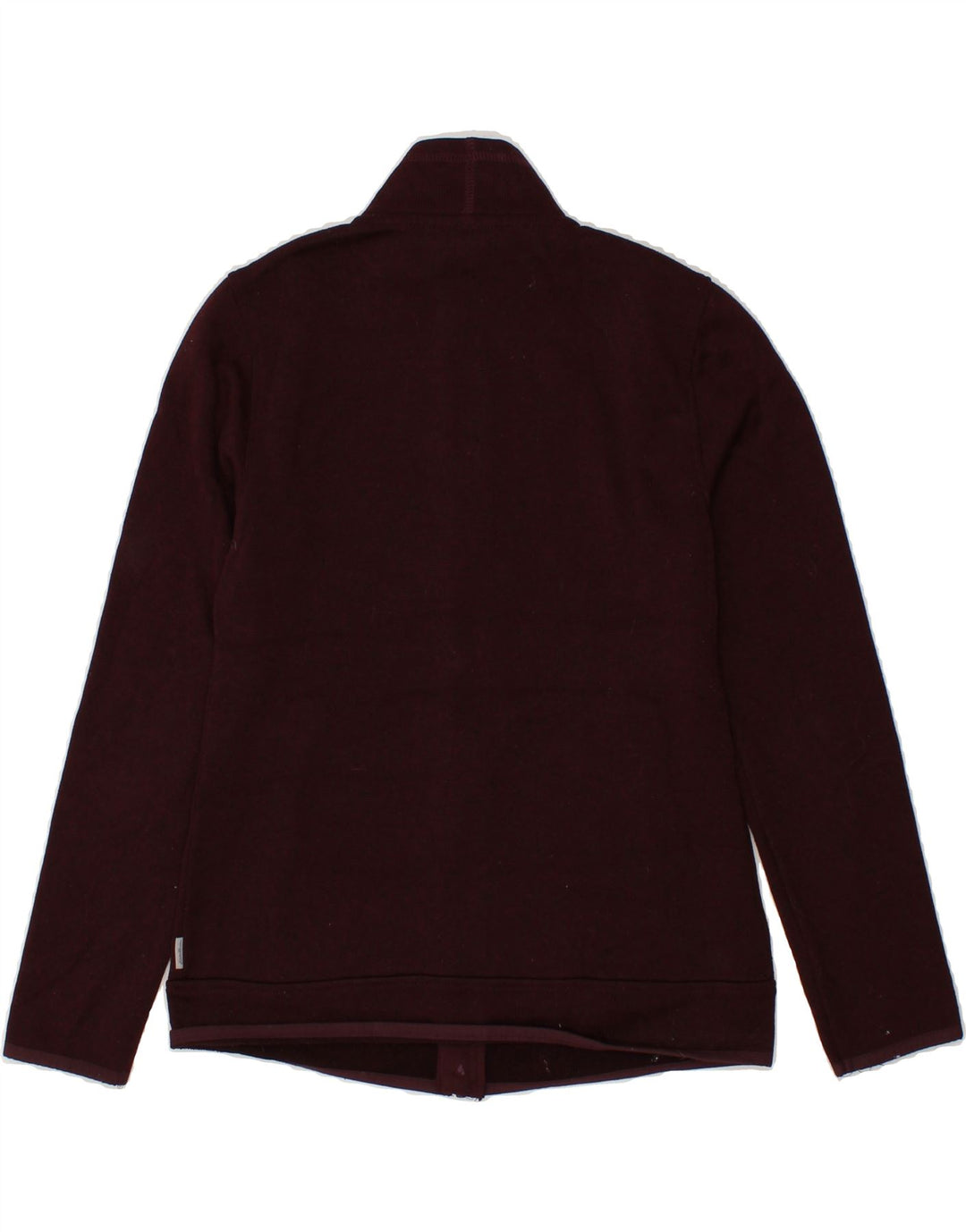 EDDIE BAUER Womens Tracksuit Top Jacket UK 6 XS Burgundy Polyester Vintage Eddie Bauer and Second-Hand Eddie Bauer from Messina Hembry 