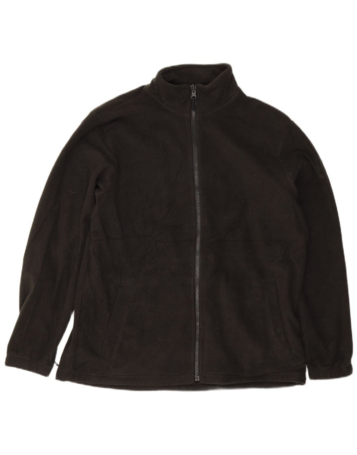 Mountain Warehouse Herren-Fleecejacke UK 38 Mittelschwarzes Polyester