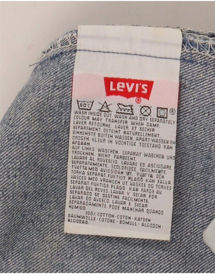 Levi's Herren 501 Straight Jeans W40 L30 Blaue Baumwolle