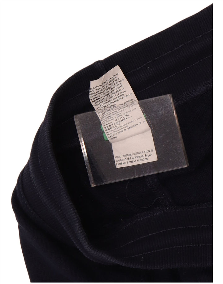 Benetton Herren-Sportshorts aus Baumwolle in mittlerem Marineblau