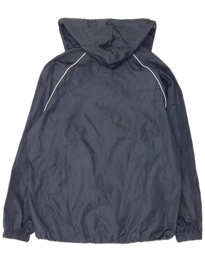 Lotto Herren-Regenjacke mit Kapuze, UK 40, Größe L, Marineblau, Polyester