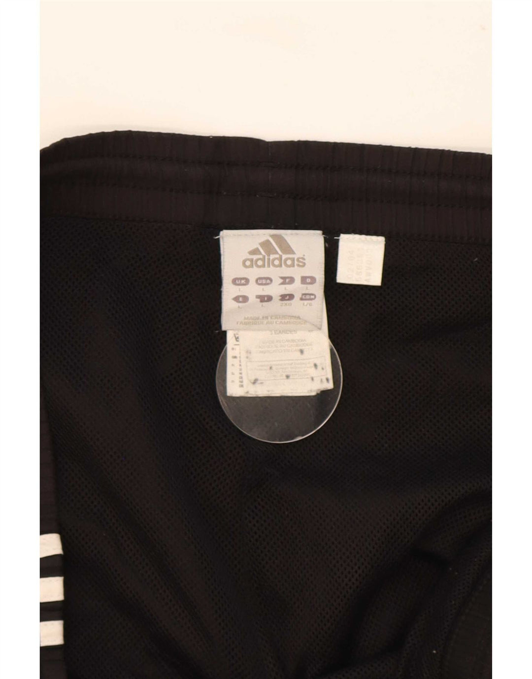 Adidas Herren Cargo Sport Shorts Large Schwarz Polyester