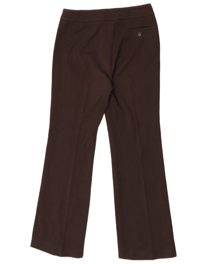 Max Mara Damen Weekend Bootcut Anzughose UK 8 Small W27 L30 Braun