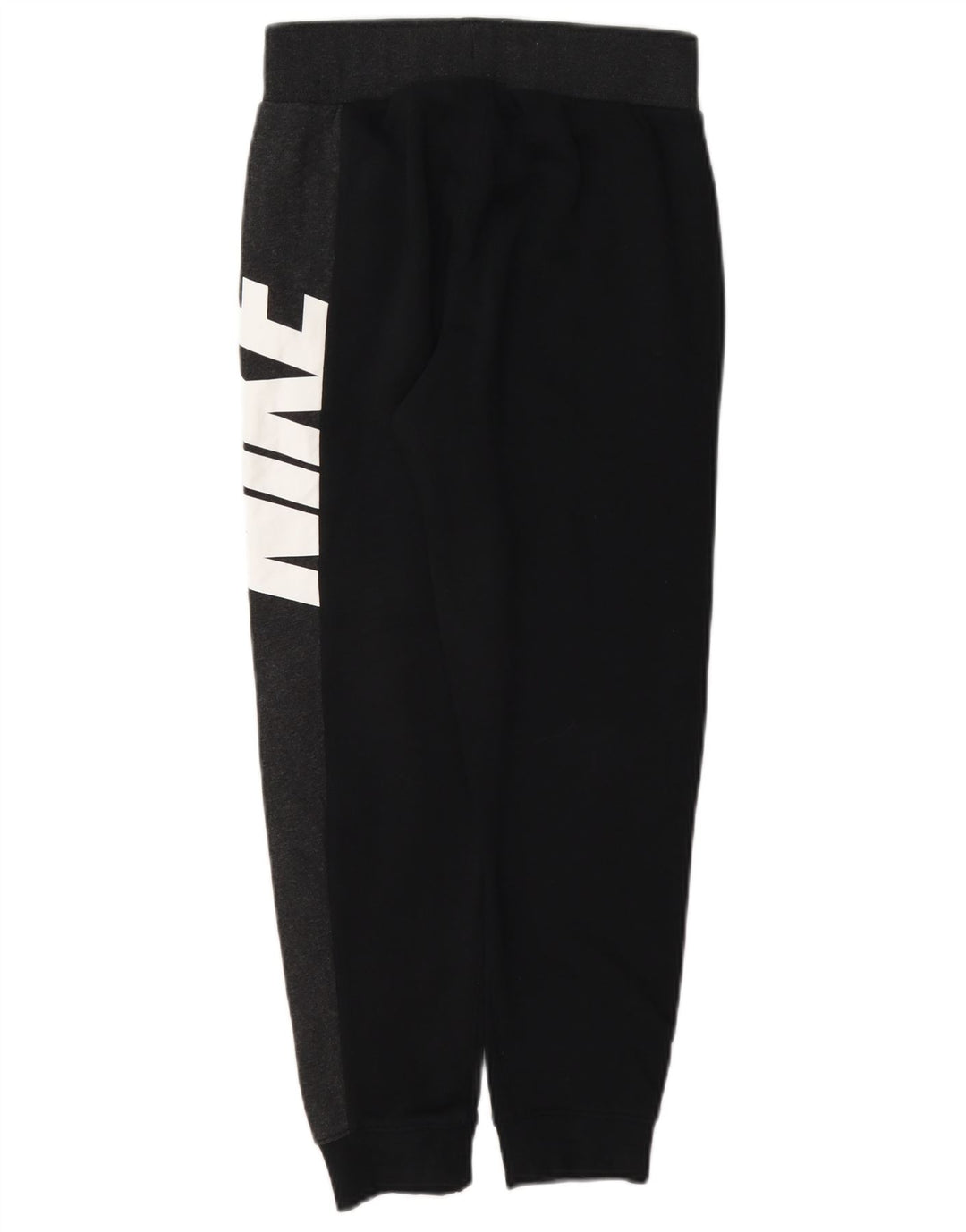 Nike Jungen-Trainingshose mit Grafik, Jogginghose, 8–9 Jahre, Größe S, Schwarz