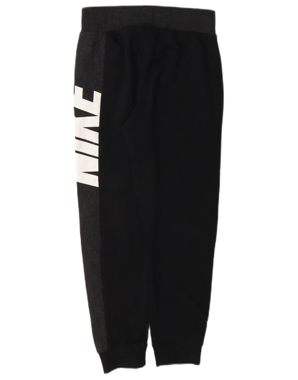 Nike Jungen-Trainingshose mit Grafik, Jogginghose, 8–9 Jahre, Größe S, Schwarz