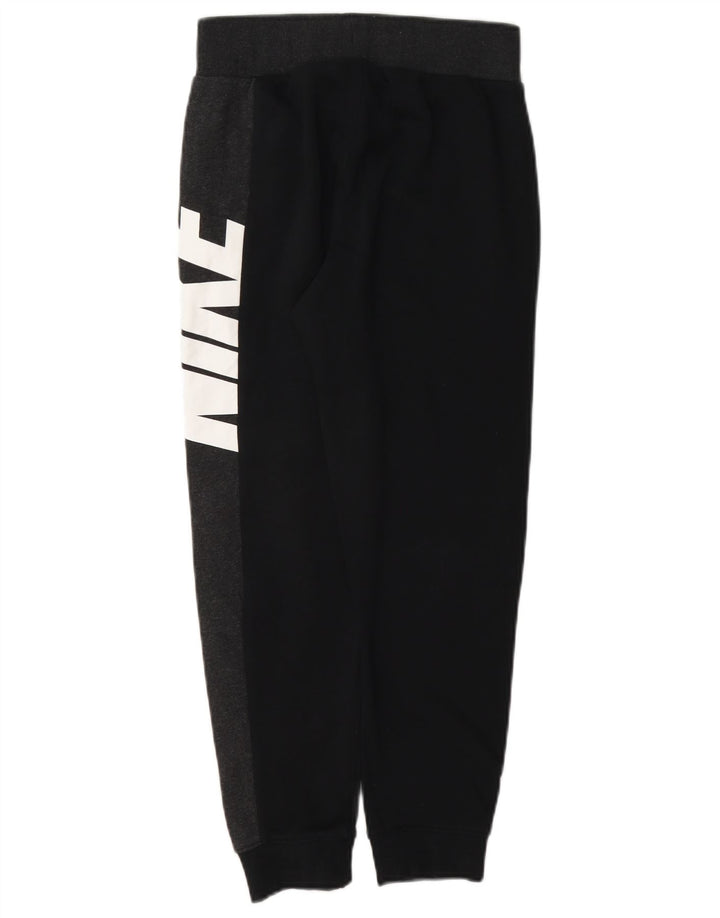 Nike Jungen-Trainingshose mit Grafik, Jogginghose, 8–9 Jahre, Größe S, Schwarz