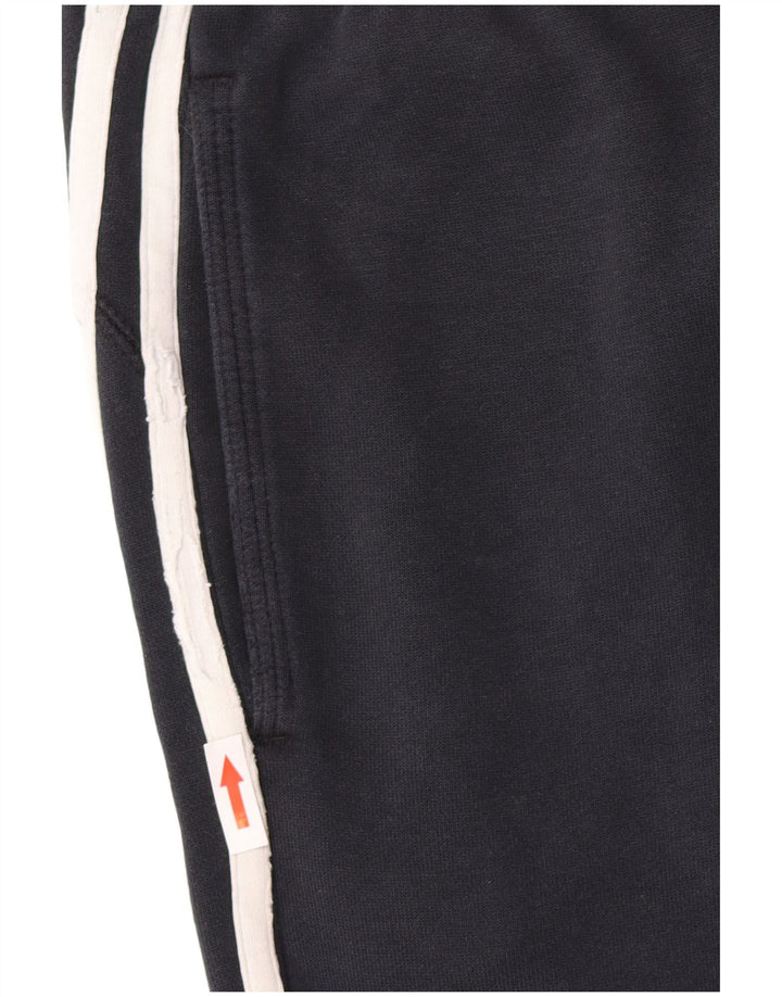 Adidas Herren-Trainingshose, Jogginghose, groß, marineblau, Baumwolle