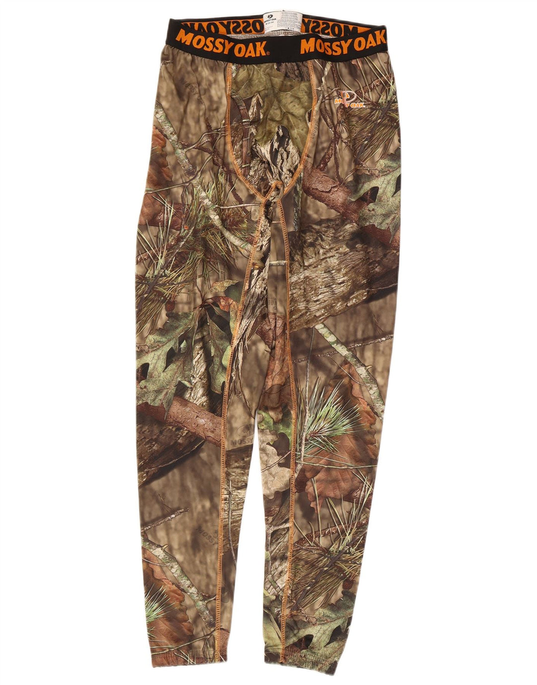 Mossy Oak Herren-Leggings mit Grafik, mittleres Khaki-Tarnmuster, Polyester