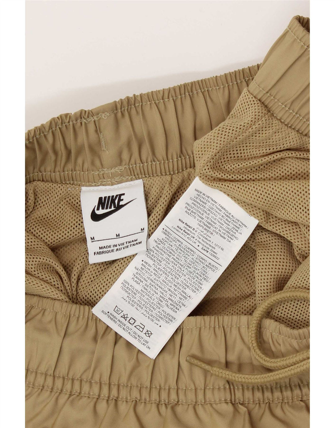 Nike Herren Sportshorts Medium Khaki Polyester