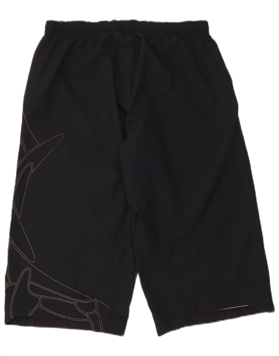 Puma Herren Graphic Bermuda Sport Shorts Large Schwarz