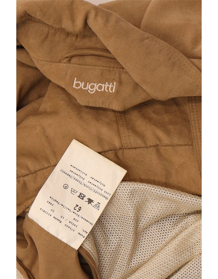 Bugatti Herren Bomberjacke EU 62 6XL Braunes Polyester