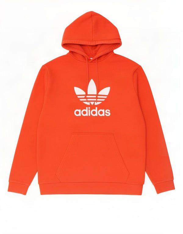 Adidas Herren Graphic Hoodie Pullover Große rote Baumwolle
