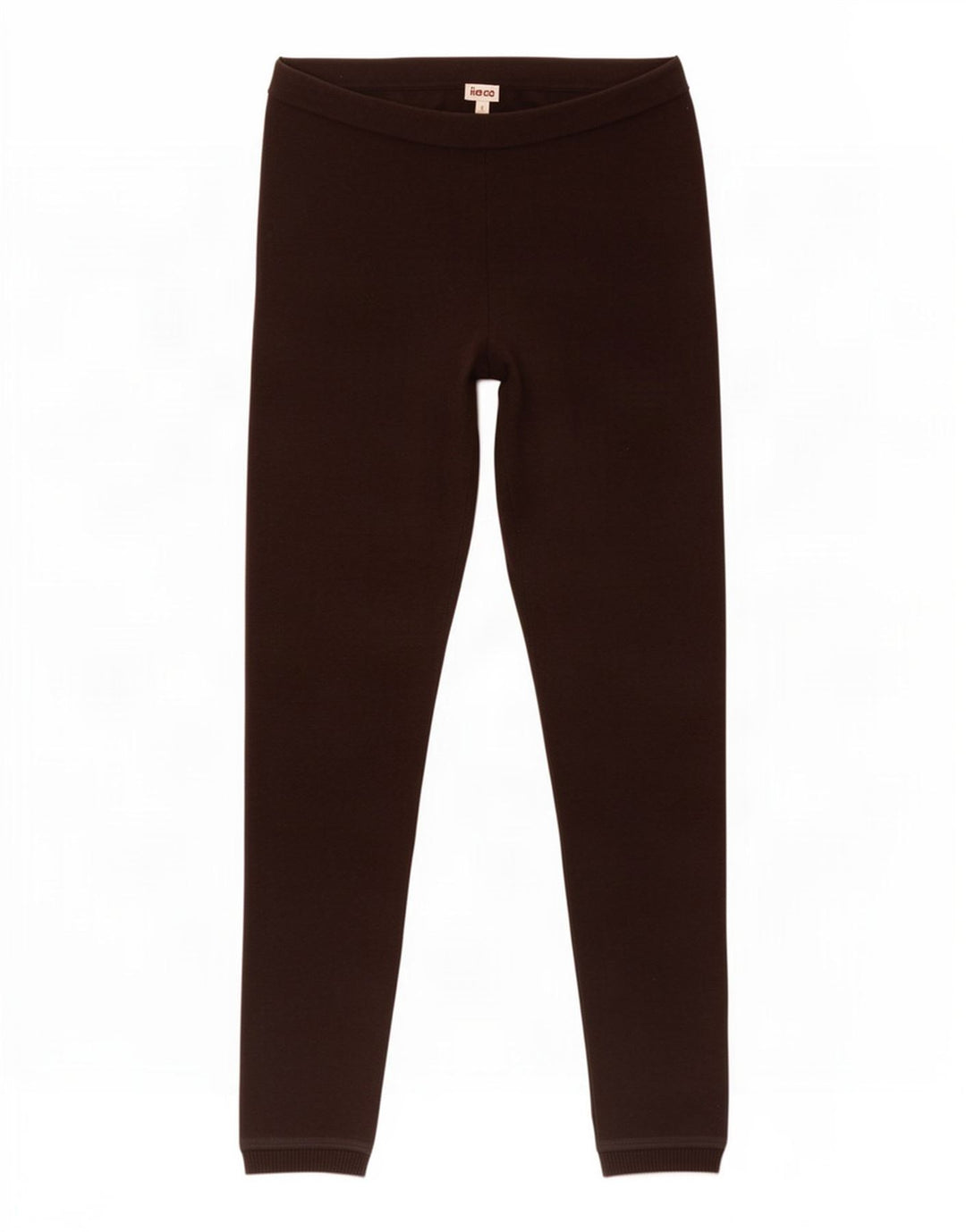 Kenzo Damen Leggings UK 8 Small Braune Wolle