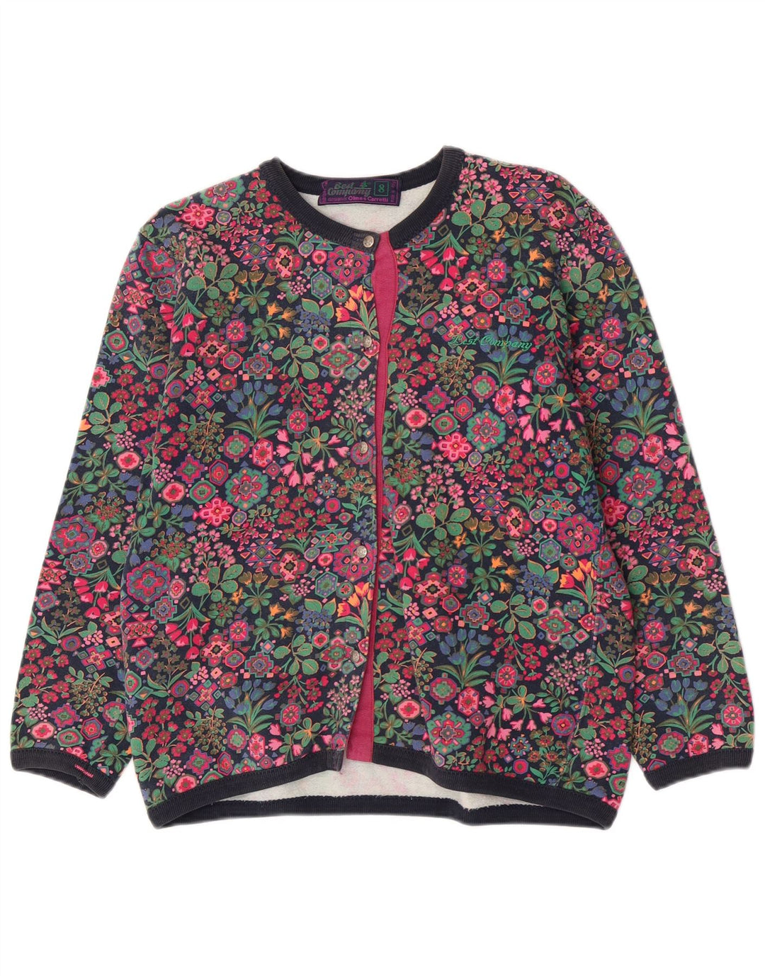 Best Company Damen-Cardigan-Pullover US 8 Medium Mehrfarbig