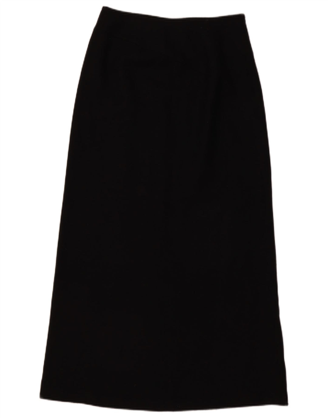 Hobbs Damen Maxirock UK 8 Small W30 Schwarze Wolle