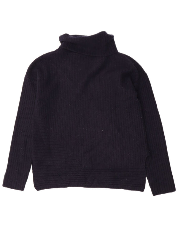 Harmont & Blaine Damen-Pullover mit Rollkragen, Gr. 40, Marineblau, Wolle
