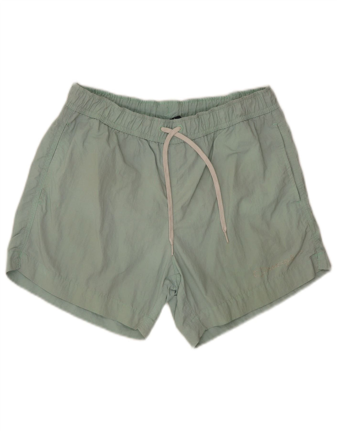 Champion Herren-Badeshorts, Größe S, Grün, Polyamid