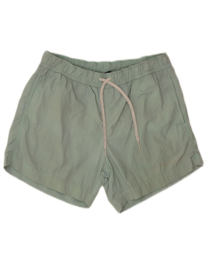 Champion Herren-Badeshorts, Größe S, Grün, Polyamid