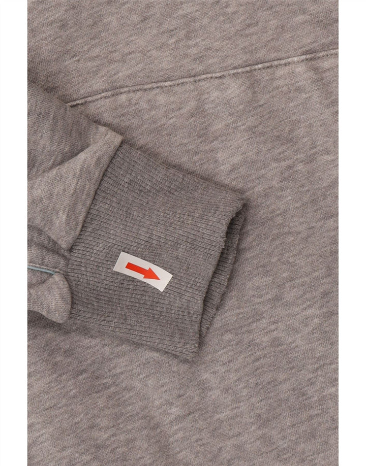 Puma Herren Graphic Hoodie Pullover Mittelgrau meliert