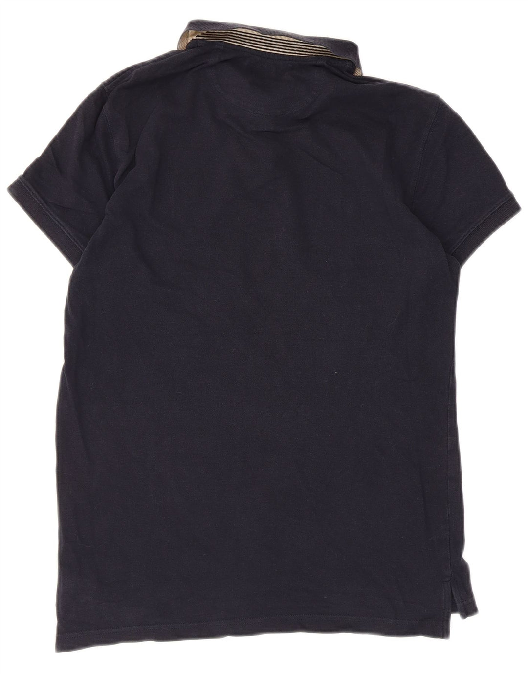Massimo Dutti Herren Slim Fit Poloshirt Small Marineblau