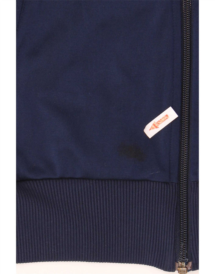 Adidas Womens Graphic Trainingsanzug Top Jacke EU 38 Medium Marineblau Polyester