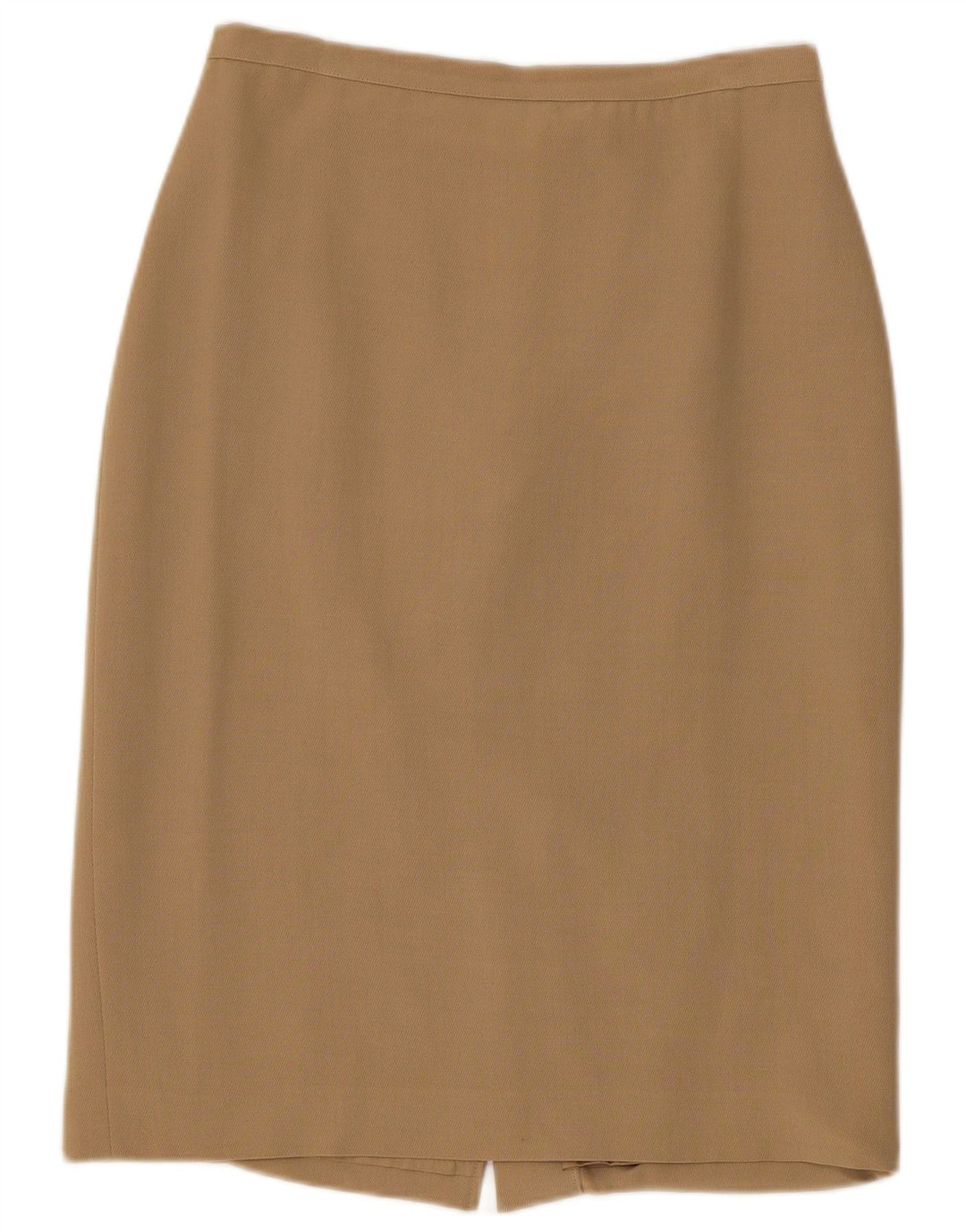Max & Co. Damen Bleistiftrock UK 12 Medium W28 Beige Acetat