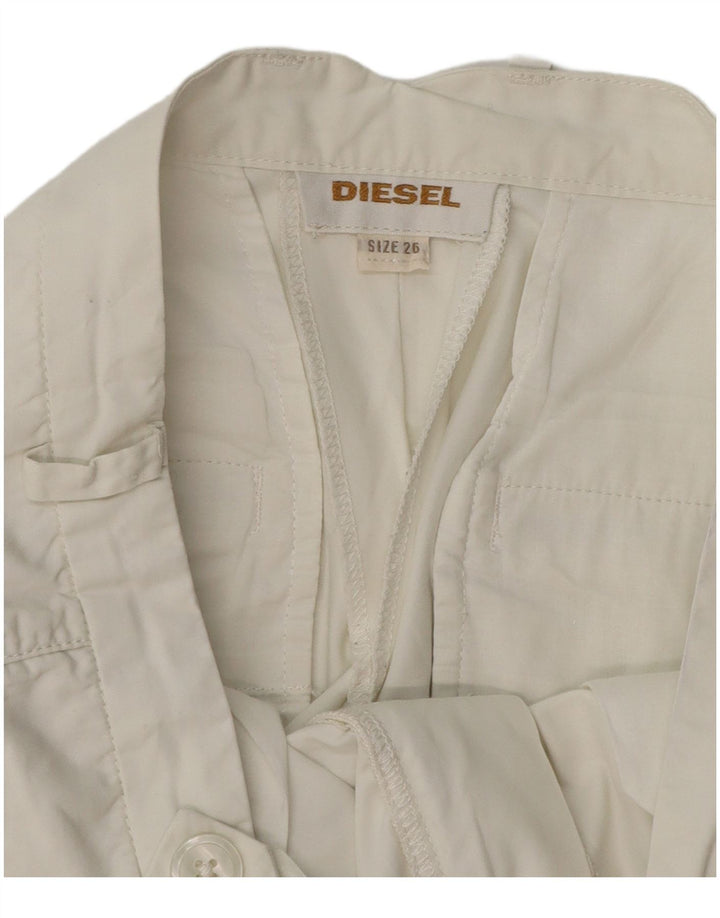 Diesel Slim-Anzughose für Damen, W26, L25, Weiß