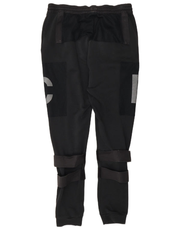 Nike Herren-Trainingshose mit Grafik, mittelgroß, schwarz, Polyester