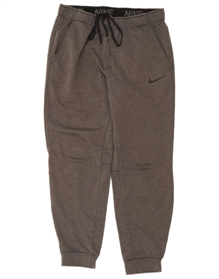 Nike Herren Dri Fit Standard-Trainingshose, Jogginghose, Größe L, grau, Polyester