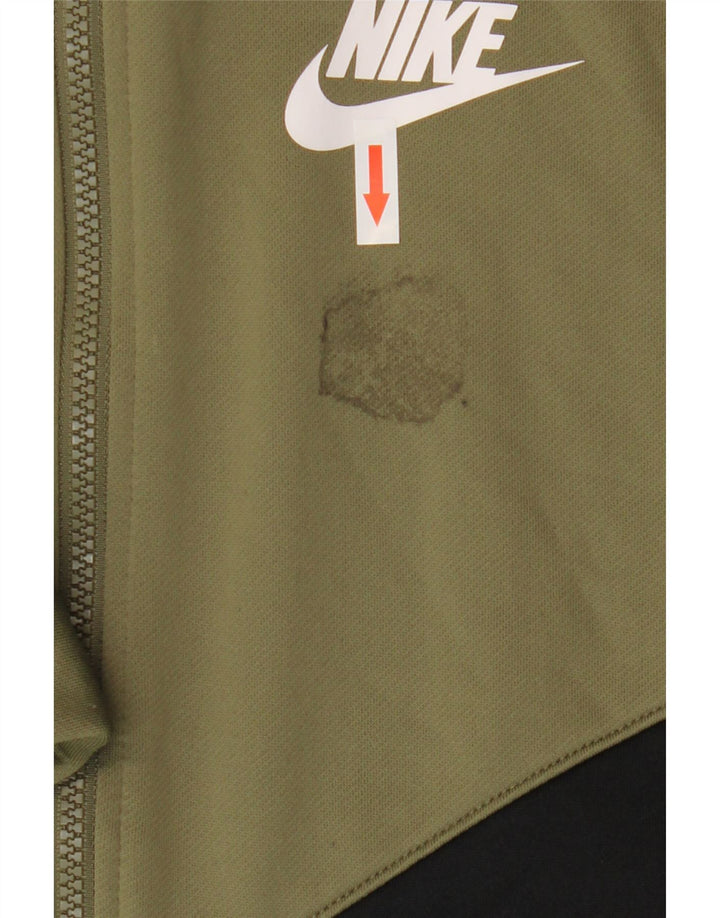 Nike Standard-Trainingsanzug-Oberteil für Jungen, 10–11 Jahre, Mittelkhaki