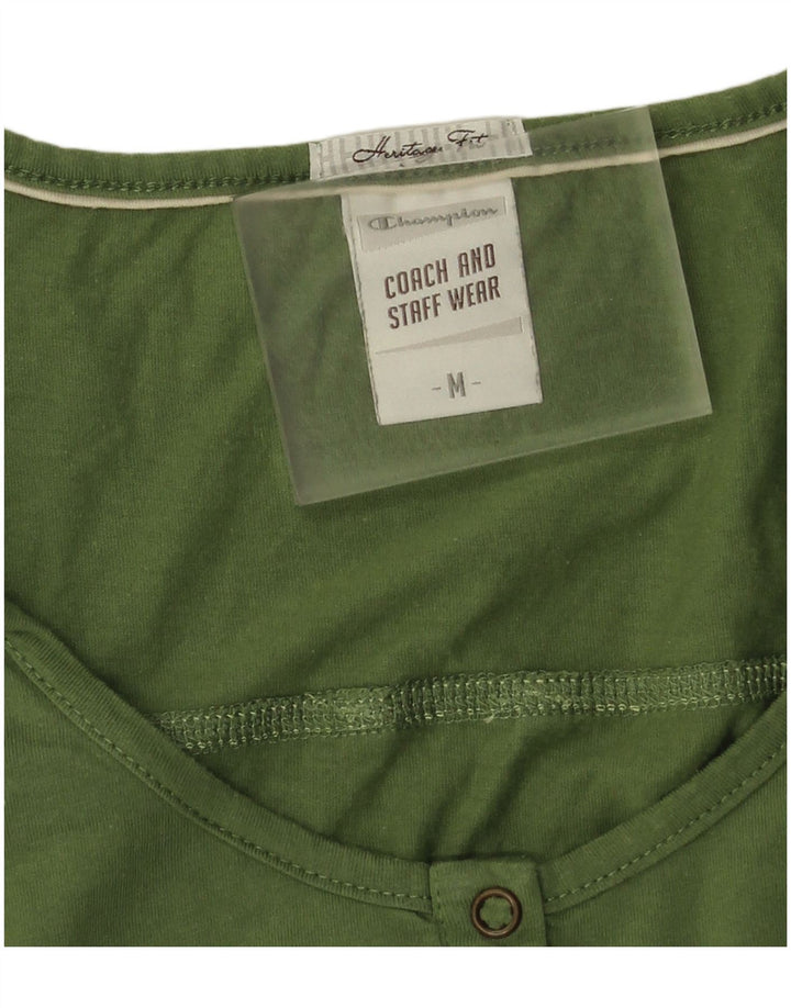Champion Damen Heritage Fit Top Langarm UK 12 Mittelgrün