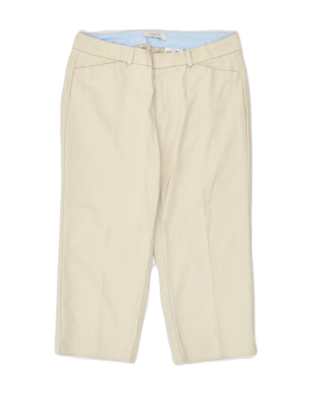 DOCKERS Womens Petite Capri Casual Trousers US 6 Medium W28 L20  Beige | Vintage Dockers | Thrift | Second-Hand Dockers | Used Clothing | Messina Hembry 
