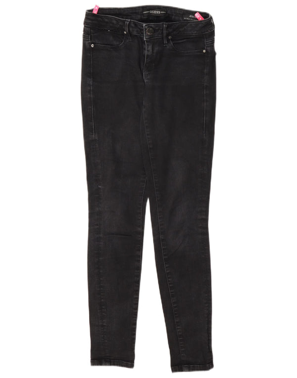 Guess Womens Low Waist Skinny Jegging Jeans W26 L29 Grey Cotton